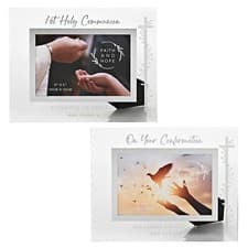 Image of Communion / Confirmation Photo Frame 4" x 6" Glass