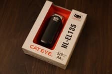 Image of NEW CatEye HL-EL135 Front Light + 2x AA Batteries