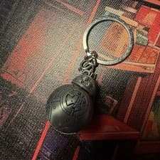 Image of Star Wars BB8 Droid - 3D Metal Keyring - Fun Gift Idea