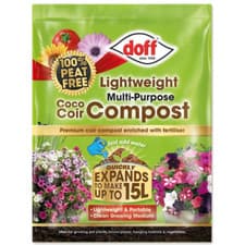 Image of GARDEN COMPOST SOIL MULTI-PURPOSE ORGANIC PEAT FREE MIRACLE GROW LEVINGTON DOFF