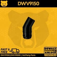 Image of DWV9150 | DWV9000 DeWalt AirLock Compatible 35mm Angled Dust Extraction Adapter