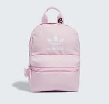 Image of Adidas Originals Mini Backpack Trefoil Logo Purple orchid