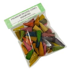 Image of 50 x Incense Cones 2.5cm Indian Exotic Incense Cones - Big Choice of Fragrances