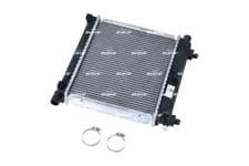 Image of Engine Cooling Radiator Aluminium Fits Mercedes-Benz 124 190 NRF 507662