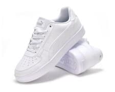 Image of Puma Caven 2.0 Mens Trainers White low Top Classic Sneakers SoftFoam Comfort