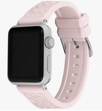 Image of Coach Apple Watch Strap, Compatible with Apple Watch 38mm, 40mm, 41mm 42mm 44 45
