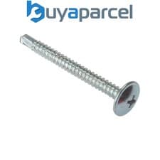 Image of ForgeFix 100BPS48100ZP Baypole Self-Drill Screw Phillips Wafer Head ZP 4.8 x 100