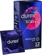 Image of Durex Mutual Climax 12 Performax Condoms Ribbed and Dotted (Authentic, UK Stock)