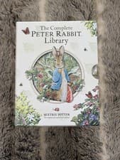 Image of NWOT The Complete Peter Rabbit Library by Beatrix Potter - 23 Hardcover Box Set