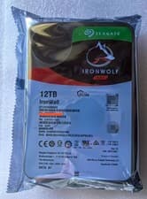 Image of New Seagate 12TB IronWolf 3.5"SATA 7200rpm Internal Hard Drive HDD ST12000VN0008