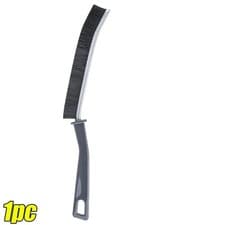 Image of 3x Crevice cleaning brush for narrow and gap spaces recess tool black from UK