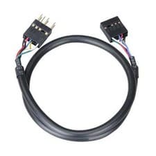 Image of 40cm Akasa EXAUDI-40 HD Internal Audio Extension Cable, Female to Male, HD/AC"97