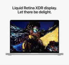 Image of 16-inch MacBook Pro Apple M5 Pro 18c CPU 20c GPU 24GB Ram 1TB SSD Silver 140w