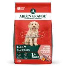 Image of Arden Grange Adult Chicken Dog Dry Food 2kg/6kg/12kg