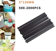 Image of 500-2000+ Whisky Vodka Cocktail Straws Plastic 5" Birthday Wedding Pub party