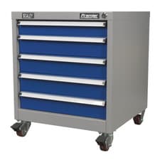 Image of Sealey Premier Industrial™ Mobile Industrial Cabinet 5 Drawer API5657A