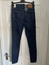 Image of Levi’s 720 High Rise Super Skinny Blue Jeans W29 L32