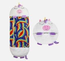 Image of Sleeping Bag Happy Napping Napper Kid FUNNY Pillow Warm Camping Unicorn GiftUK
