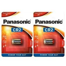 Image of 2x Panasonic CR2 3V KCR2 CR17355 Camera Photo Lithium Battery Rapid Flash ex2034