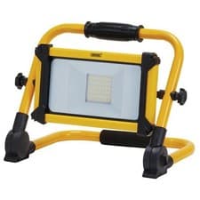 Image of Draper 230V Rechargeable Folding Site Light 20W 2200 Lumens - 03183