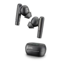 Image of Poly Voyager Free 60+ True Wireless Earbuds – Noise-Canceling for Clear Calls–Ac