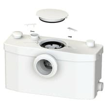 Image of Saniflo Saniplus Up Macerator Pump Wash Basin, Shower, Power Shower - 6003