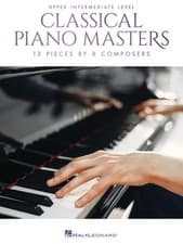 Image of Classical Piano Masters - Upper Intermediate Level: A Four-Book Series Organized