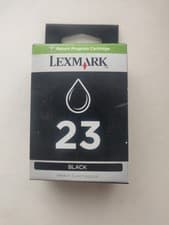 Image of Lexmark 23 black ink cartridge 18C1523E