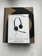 Image of New Plantronics EncorePro HW520 Headset - Black P/N: 89434-02