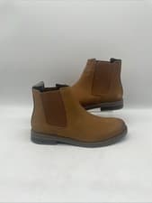 Image of Barbour Farsley Chelsea Mens Boots Brown Suede UK 7 EU 41 New