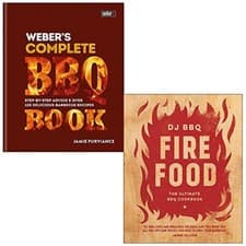 Image of Weber's Complete BBQ Book By Jamie Purviance & Fire Food The Ultimate BBQ Coo...