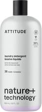 Image of ATTITUDE Laundry Detergent Liquid, Plant-Based Ingredients, EWG Verified, High