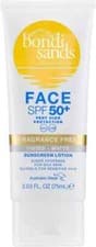 Image of Bondi Sands SPF 50+ Fragrance Free - Matte Tinted Face Lotion 75mL - New