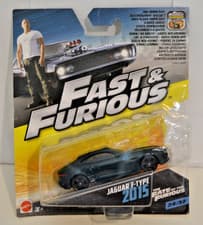 Image of MATTEL FAST AND FURIOUS JAGUAR F-TYPE 2015 24/32 THE FATE OF THE FURIOUS