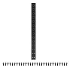 Image of 30x2 Inch Heavy Duty Piano Hinge, 1 Pack Hinge with Hole for Piano, Black