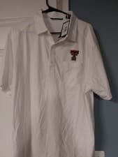 Image of Mens Cutter And Buck  Advantage  Tri-Blend Texas Tech Pocket Polo