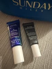 Image of Sunday Riley 5 Stars Retinoid + Niacinamide Eye Serum 8ml and Auto Correct 3ml