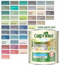 Image of Cuprinol Garden Shades Garden Paint All Tinted Colours 2.5L