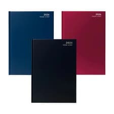 Image of 2026 Diary A4 A5 Day to Page And Week To View Full Year Planner Desk Hardback