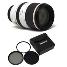 Image of Canon RF 70-200mm f2.8L IS USM Lens + Filter Kit 77mm