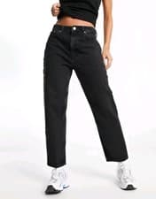 Image of Mango New Mom comfort high-waist regular fit jeans
