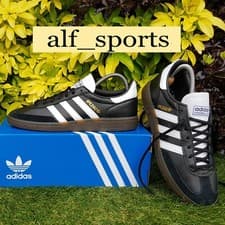 Image of ❤ BNWB & Authentic adidas originals ® Handball Spezial Black Trainers UK Size 9