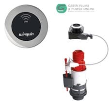 Image of Wirquin Touchless Toilet Cistern Flush Valve & Sensor Brand New Model For 2024