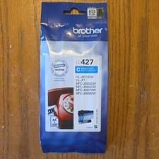 Image of Brother LC427 Cyan Ink Cartridge - LC427C/ EXP 2027.12