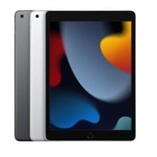 Image of NEW Apple iPad 9th Generation (Gen 2021) 64GB, Wi-Fi, 10.2 in- Grey / Silver