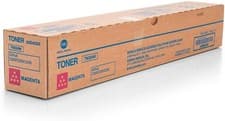 Image of Genuine Konica Minolta TN324M (A8DA350) Magenta Toner Cartridge Open