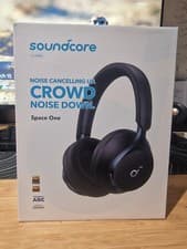 Image of Soundcore Space One Wireless Over-Ear Headphones Black
