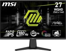 Image of MSI MAG 275QF 27-Inch WQHD 2560x1440 Gaming Monitor - Rapid IPS, 180Hz, 0.5ms