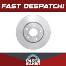 Image of 2x Brake Discs Pair Vented Front 281.8mm 0986479364 Bosch Set 45251SMGE31 BD1204