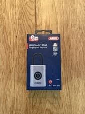 Image of ABUS Touch 57/45 Biometric Fingerprint Padlock Smart Keyless Security - New